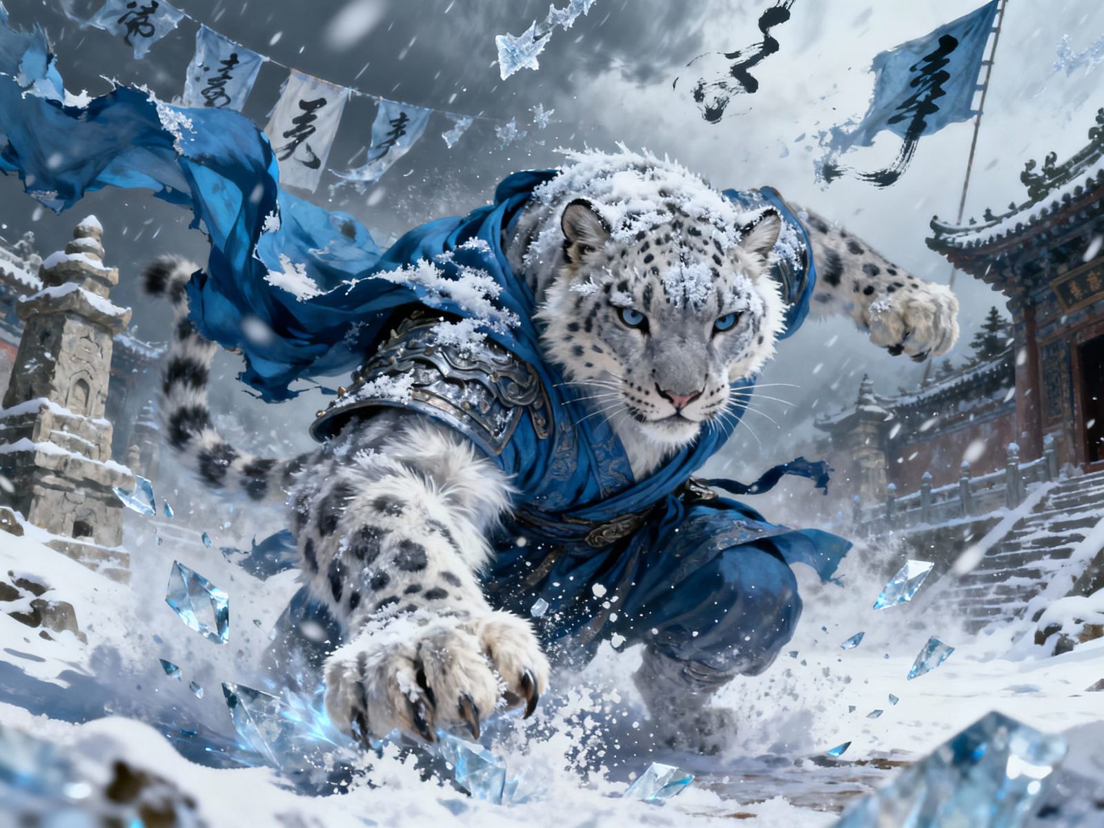 Shadow Claw: Warrior of the White Silence  by @DeeP-77