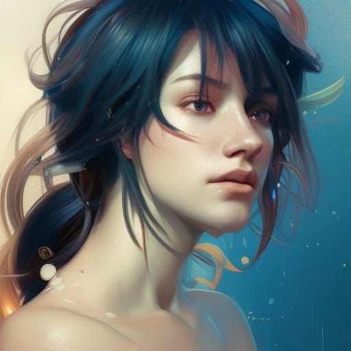 Tschego head and shoulders portrait, 8k resolution concept a...