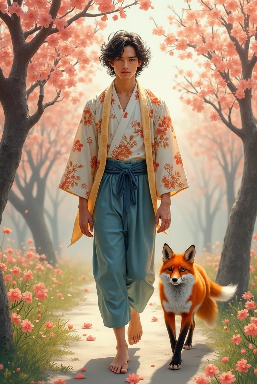 Relaxing - Walking with a Friend