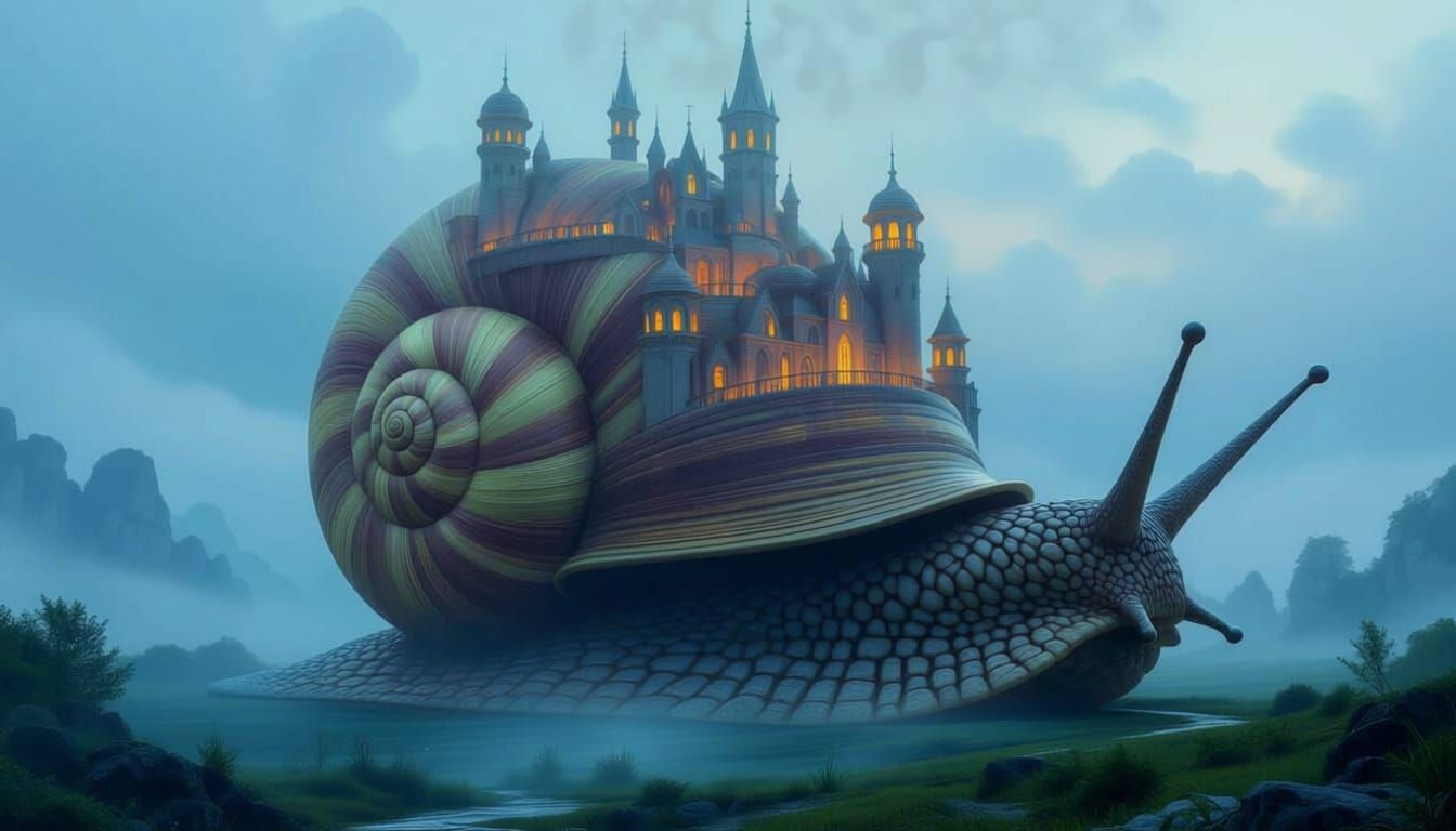 Slow Moving Castle  by @Chaosways