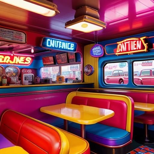 1950s diner NC Hyperreal
Adds detail, vivid colors and a hyp...