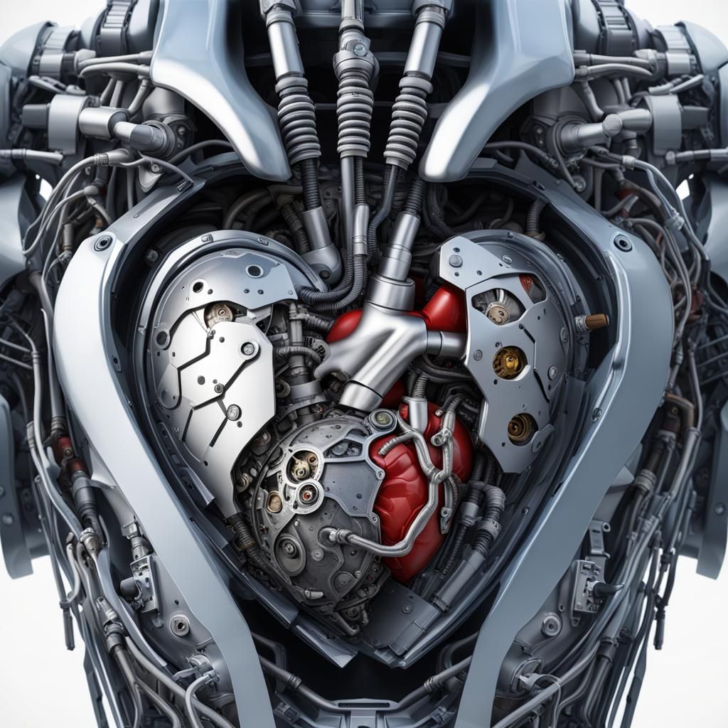 Robot's Mechanical Heart