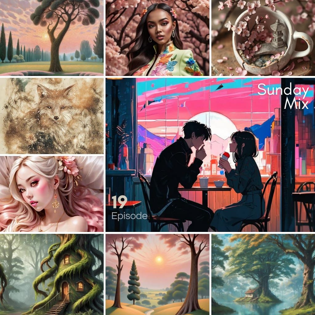 SundayMix Creative Mashup // Pieces