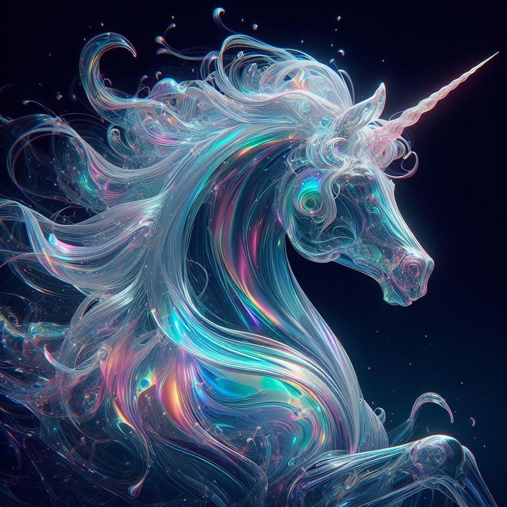 Holographic unicorn