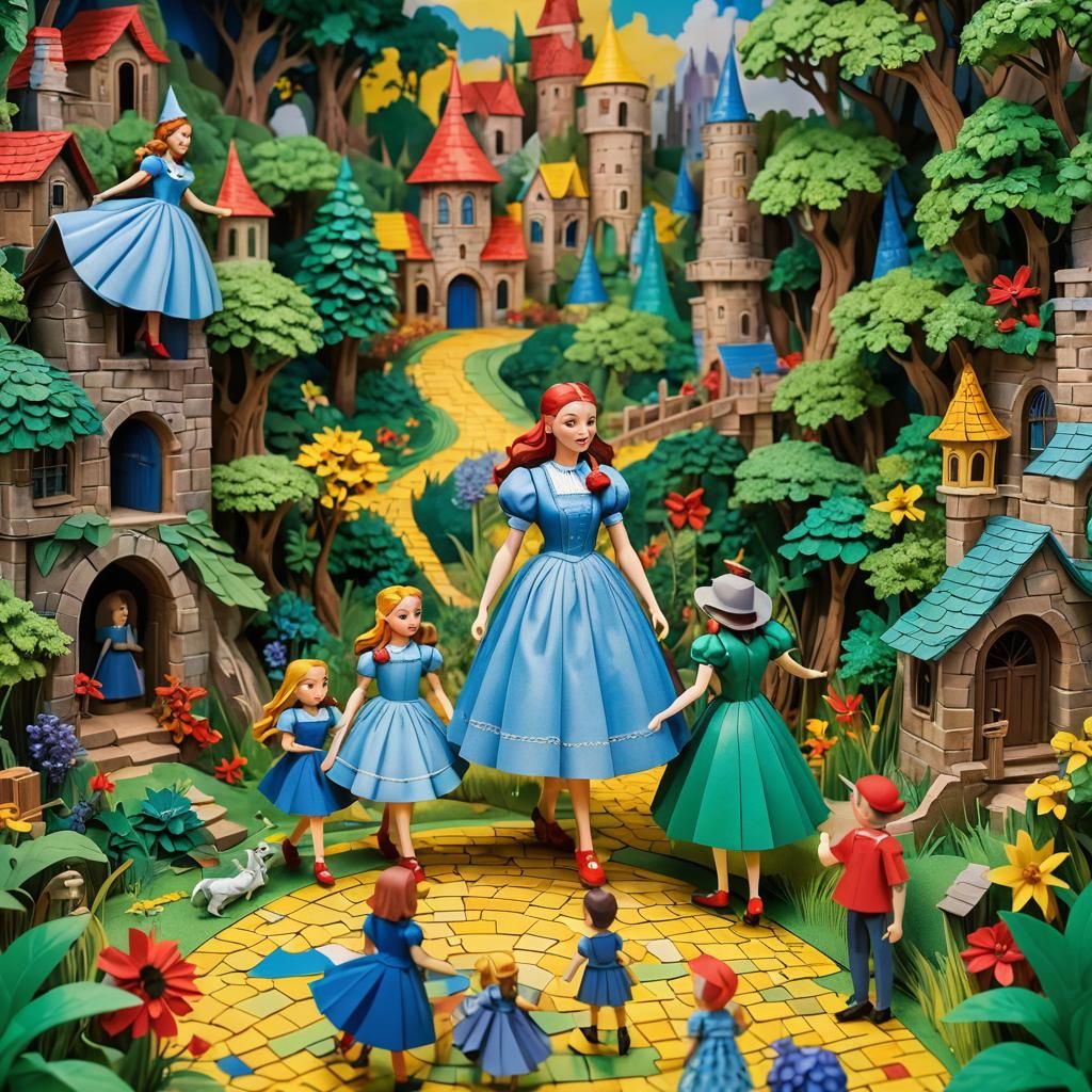 Step into the Land of Oz: A Vibrant Adventure with Dorothy a...