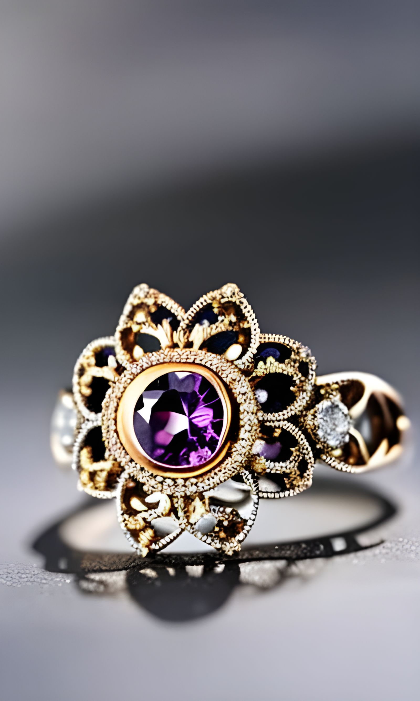 Amethyst, connection to the divine  by @Zepp