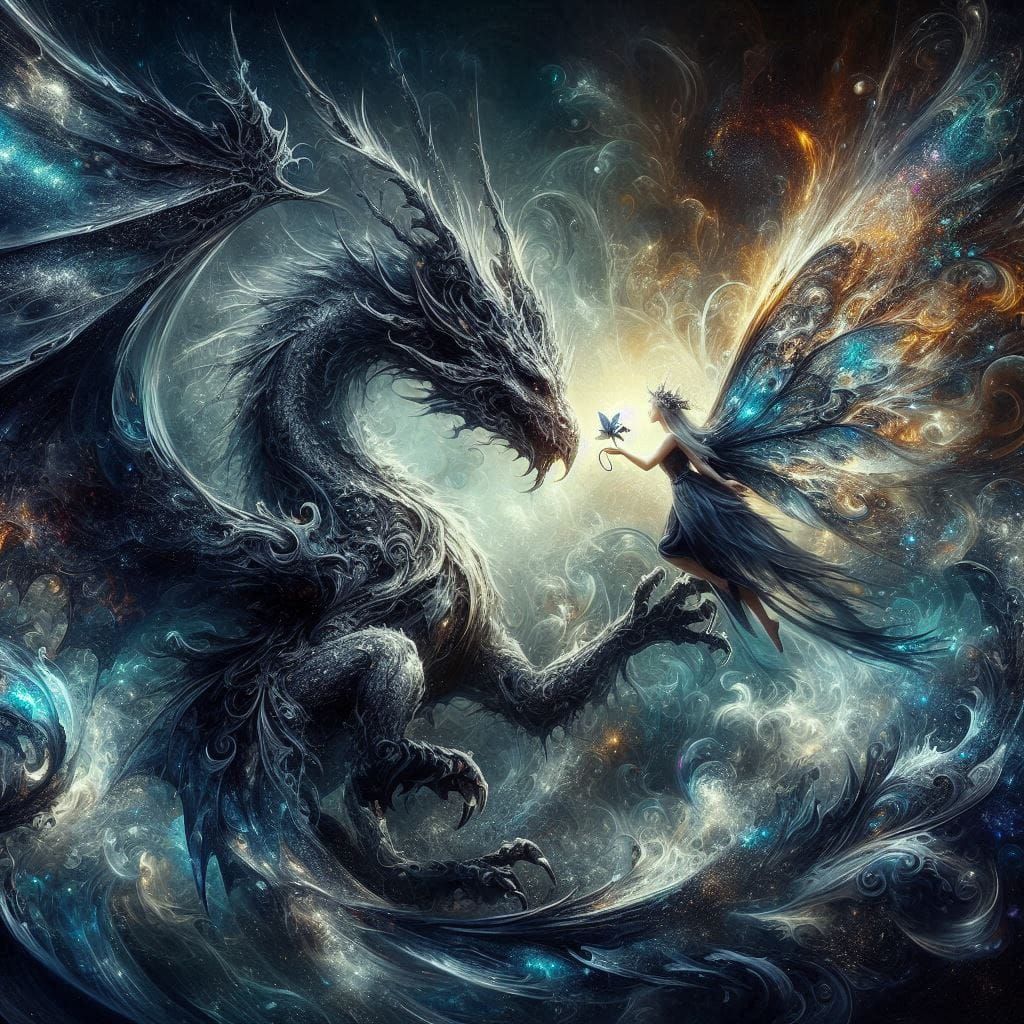 Dragon and Fairy