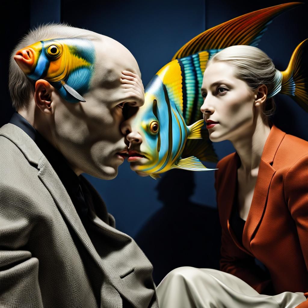 Fishy Facial Features Flap Foolishly
