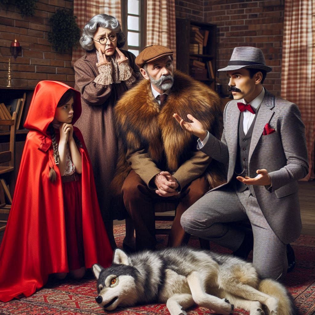 Poirot investigates - "The Incredulous 'Red Riding Hood' aff...