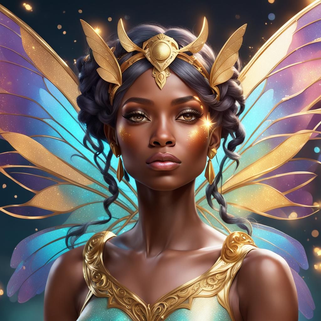 Radiant Fairy - AI Generated Artwork - NightCafe Creator
