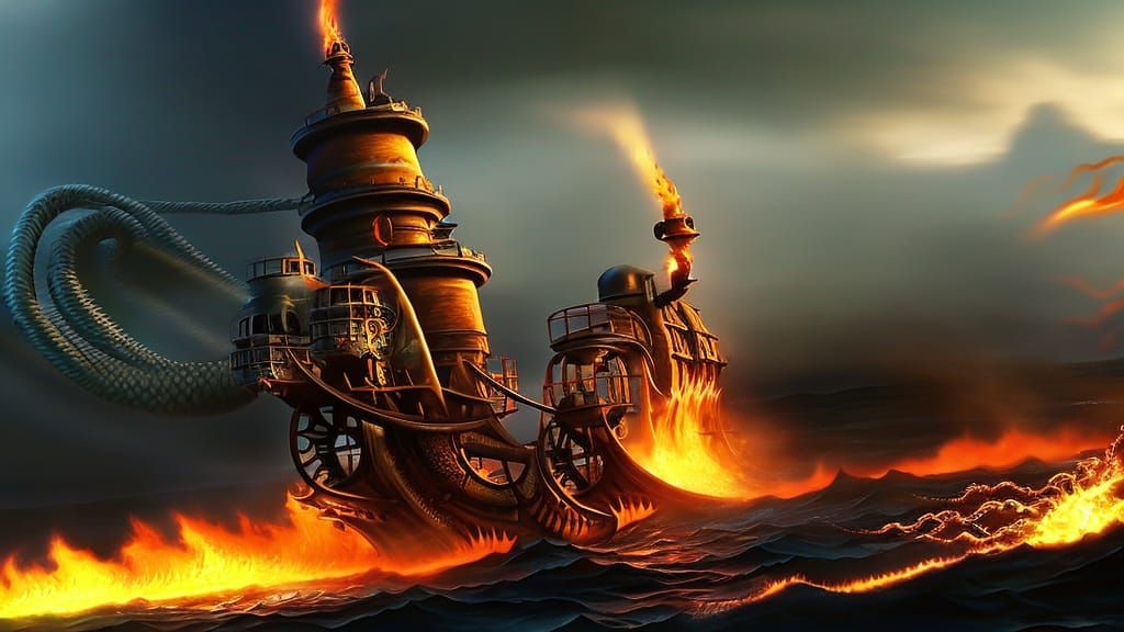 Leviathan does not like offshore rigs