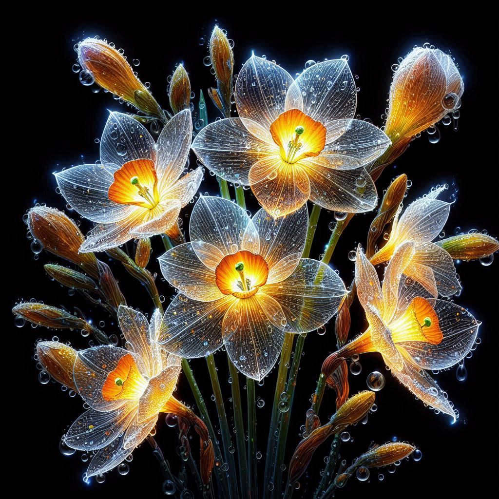 Night flowers  by @Tea