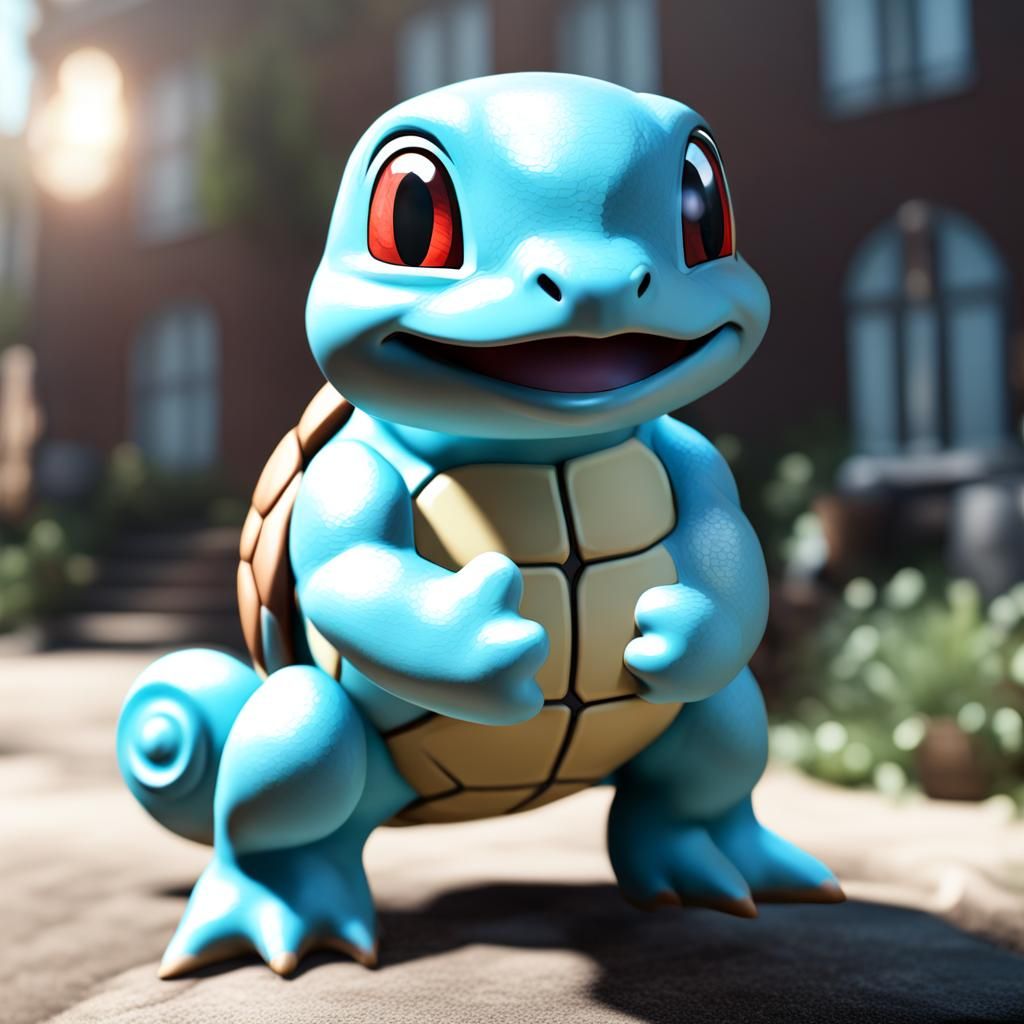 Squirtle - AI Generated Artwork - NightCafe Creator