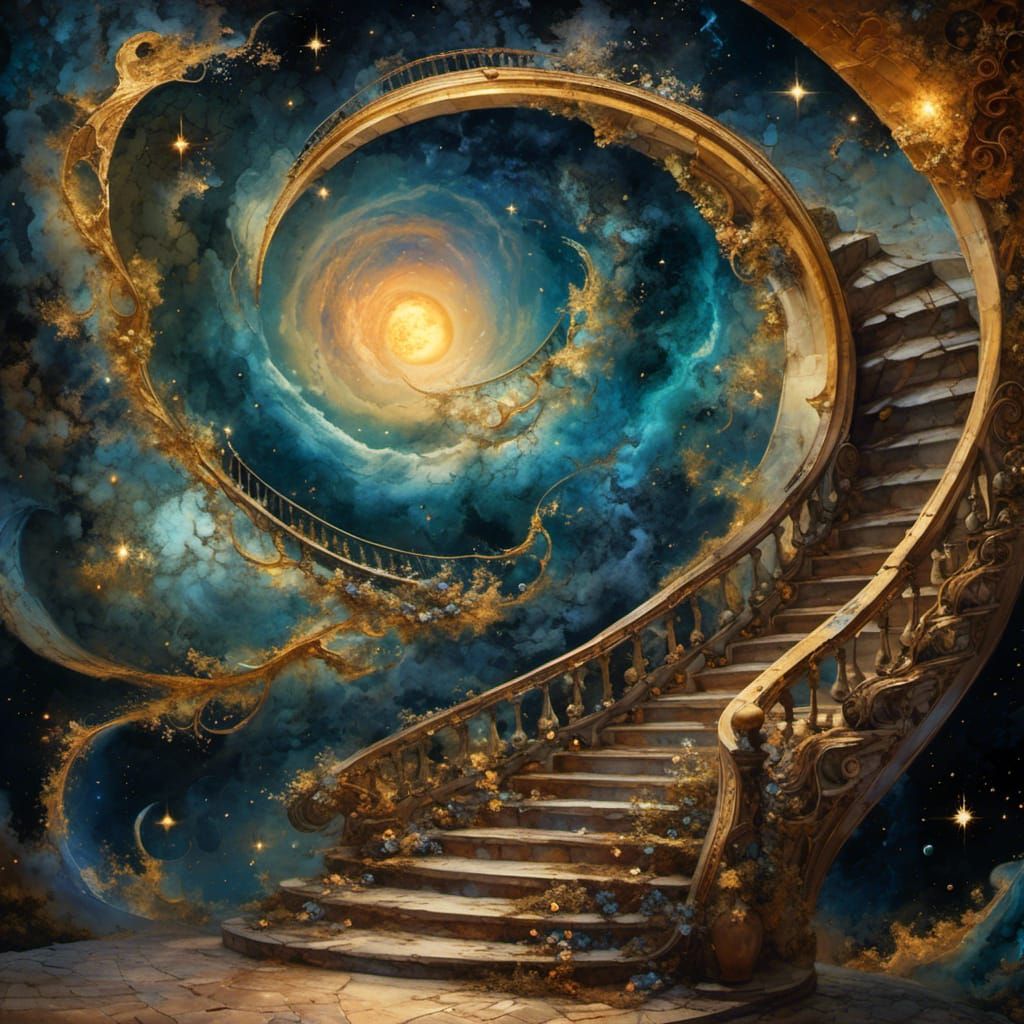 stairs that lead to where?  by @bonnie