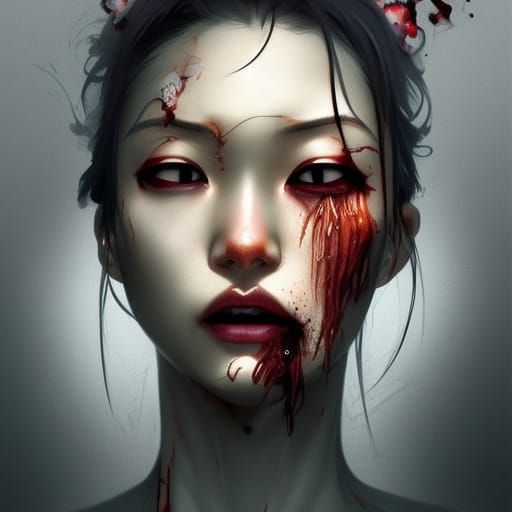zombie woman