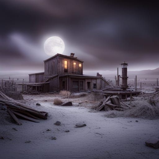 Scary place in the desert…