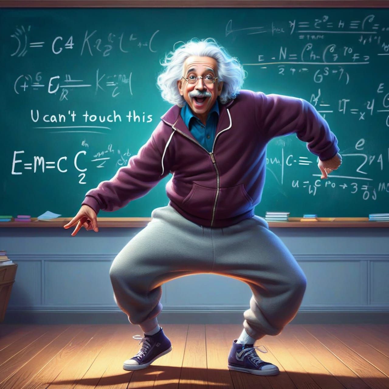 E=MC Hammer Time: Einstein’s Theory of Funkativity