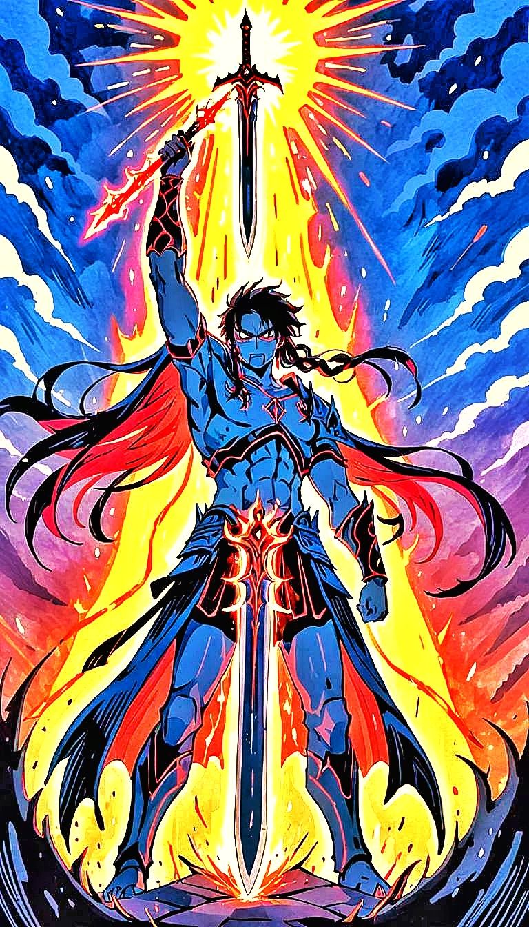 Blue Blaze Blood Blades