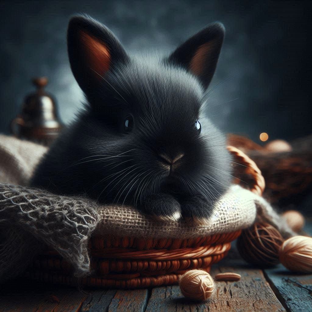 Bunny Basket  by @Klaorman