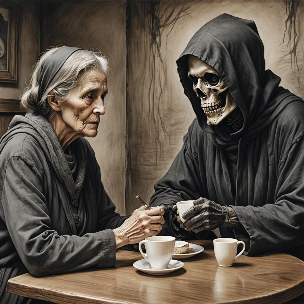 Last meeting before death MA  by @CyrilL