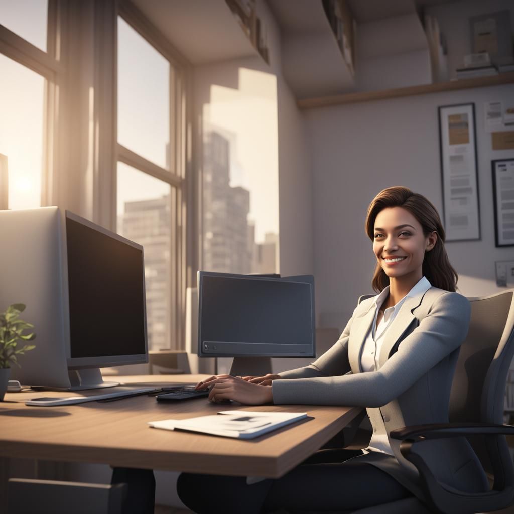 Strong, independent, Business Marketing businesswoman, 30 ye...