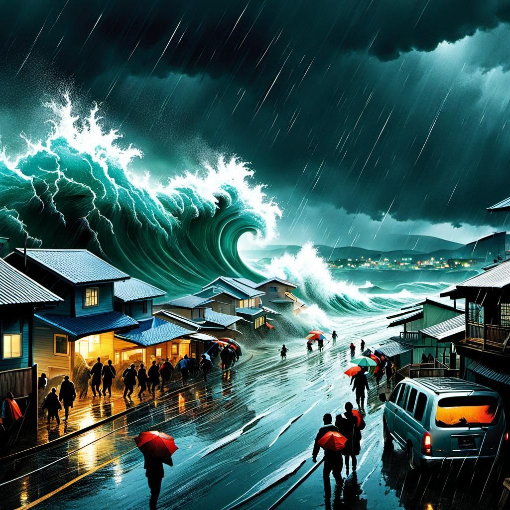 Oblivious to imminent disaster  by @Mahina