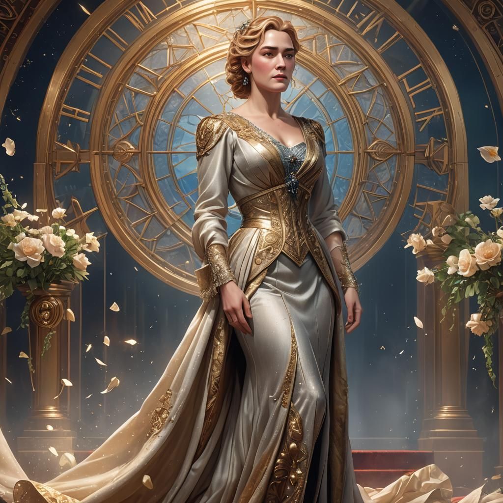 Kate Winslet from Titanic full body portrait, 8k resolution ...