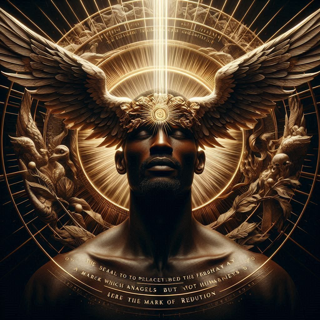 Depiction of a Holy Angel