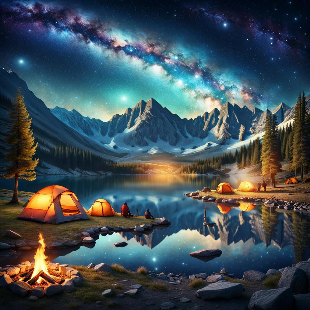 Percent camping zone  by @Rion November