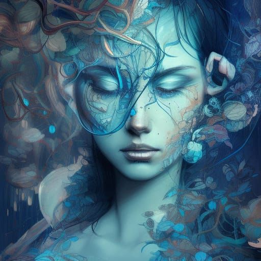 Blue ghost