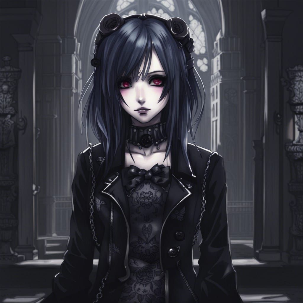 Gothic Anime Girl💜