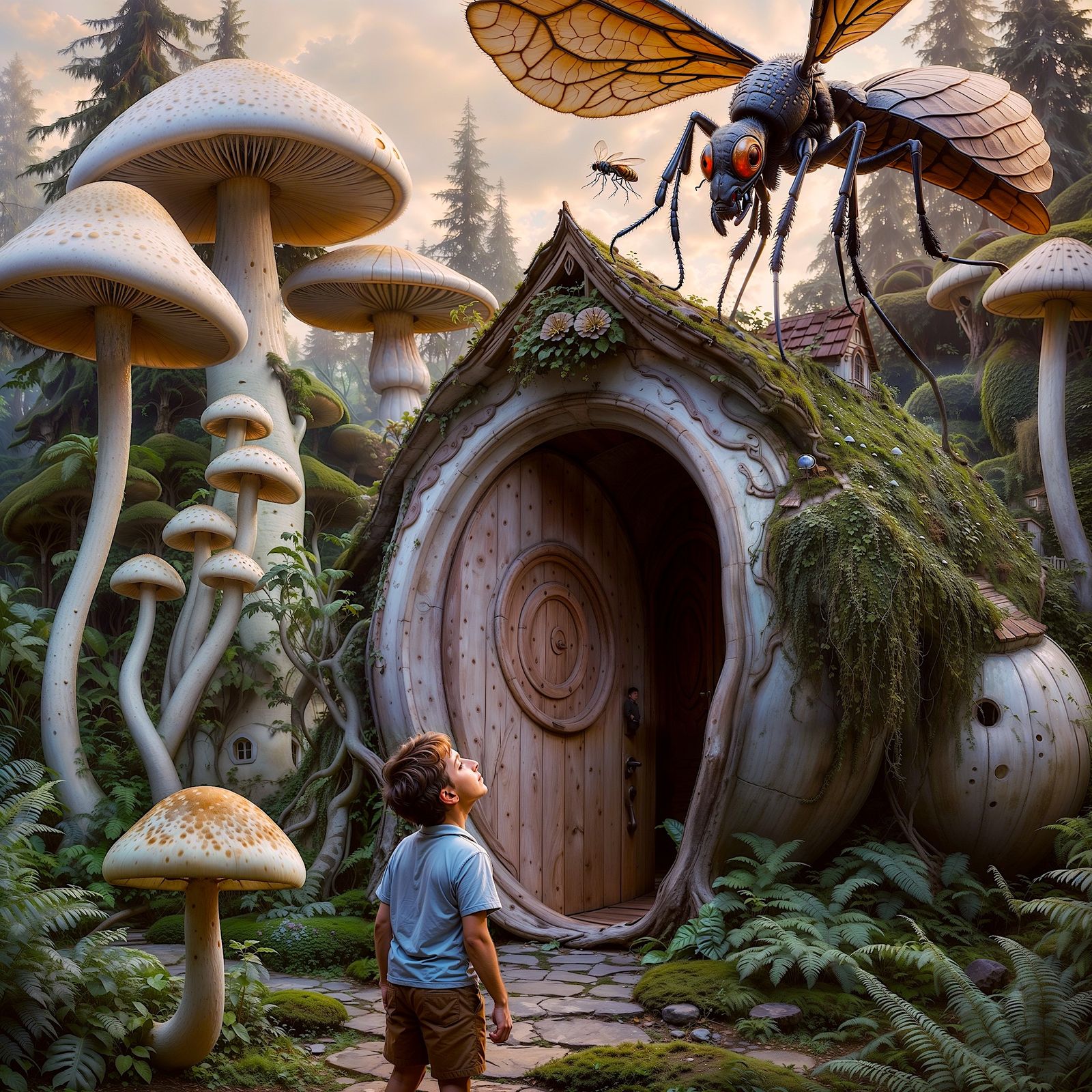 ...and if I step through the gate, will I be big again? – Variations #41