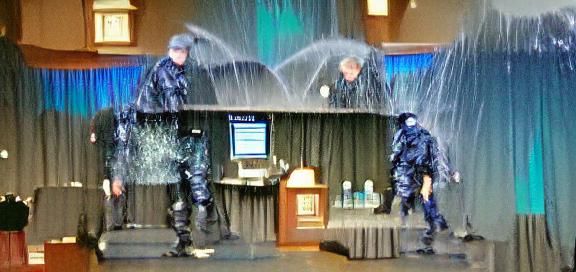 Mike lindells cyber symposium is going very badly. Dr. Frank...