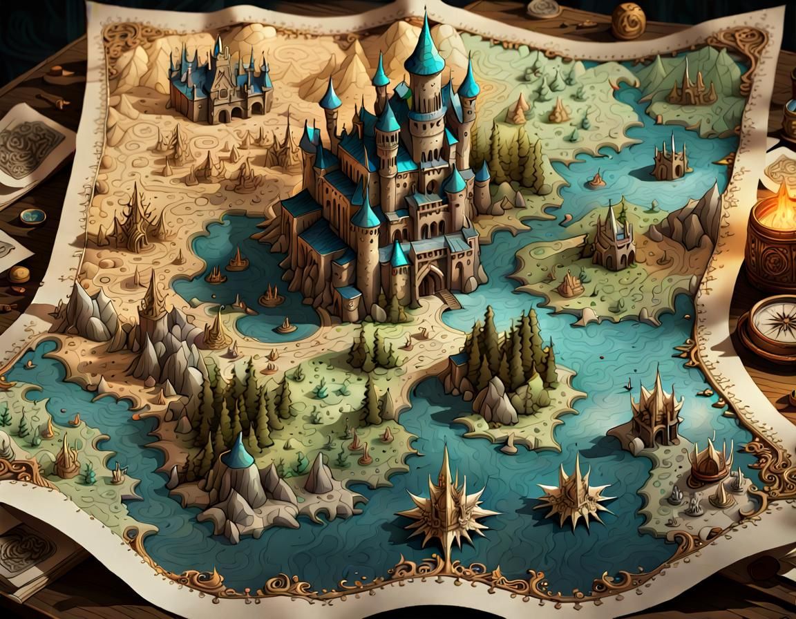 Kingdom map  by @Torek