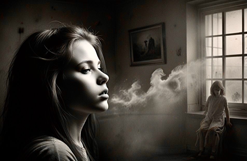 The room grew suddenly cold