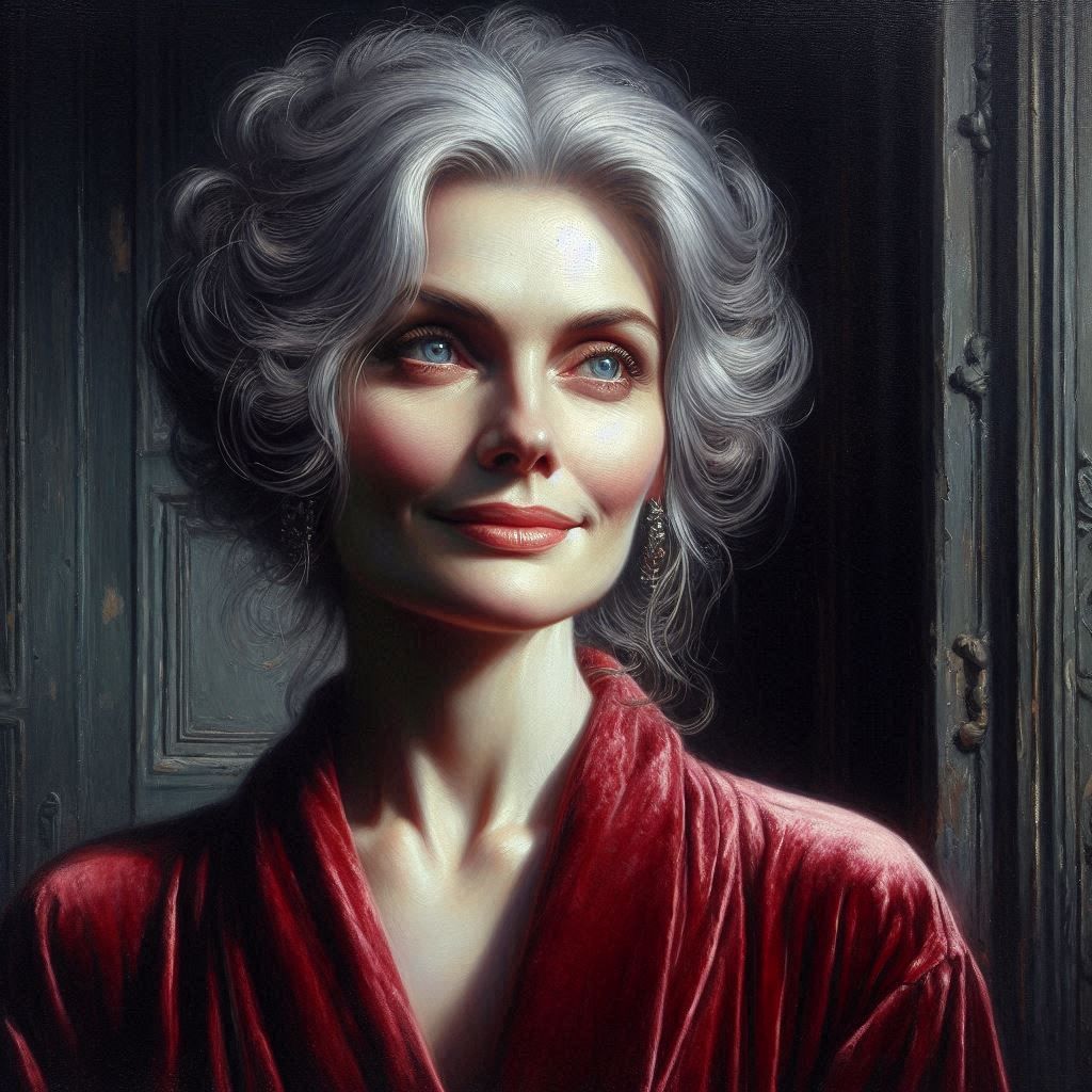 "Aglow" A Realistic Portrait