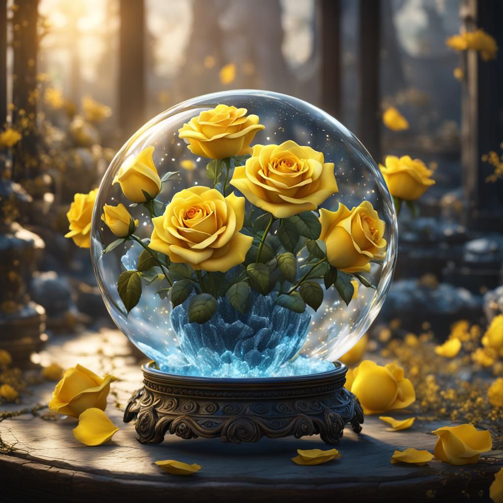 Shining Yellow Roses  by @Ryota Muranaka