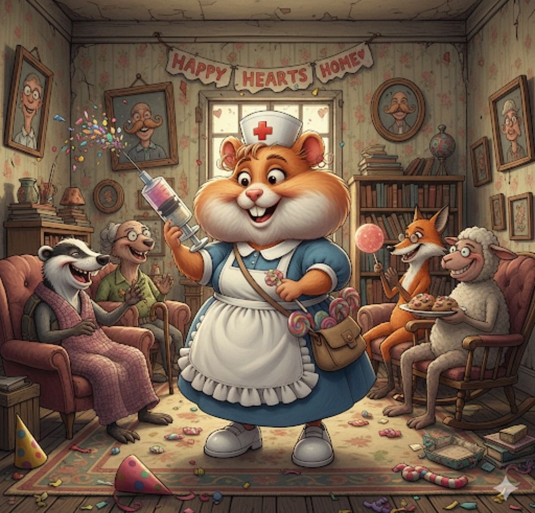 Distributing more than medicine... (4)