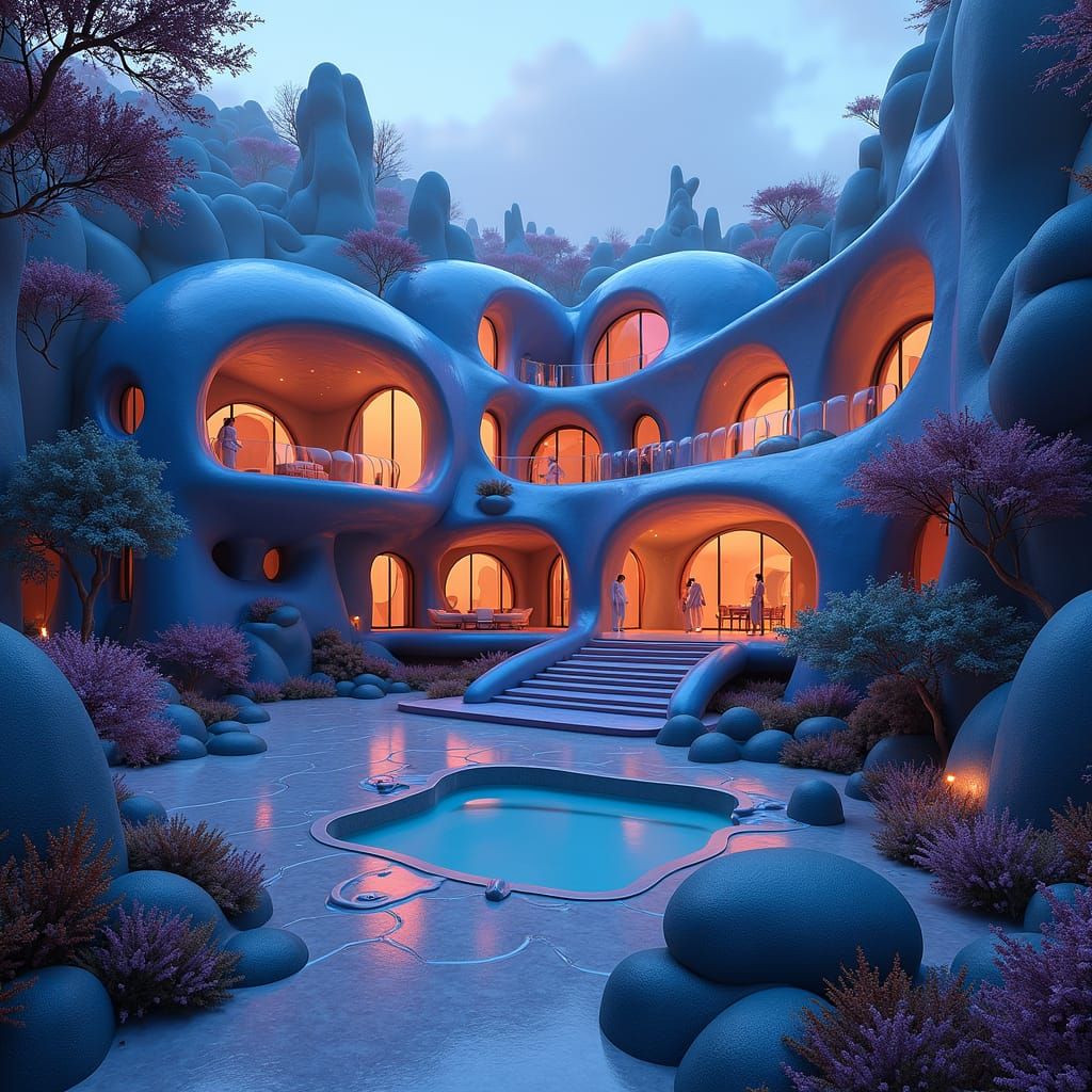 Dreamscape Residence in Modern Fantasy Style