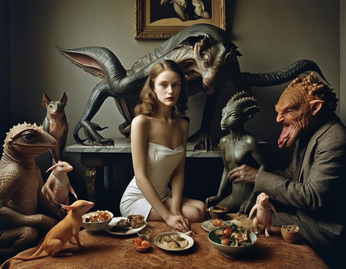 Only one to the creatures present is Not Sentient...