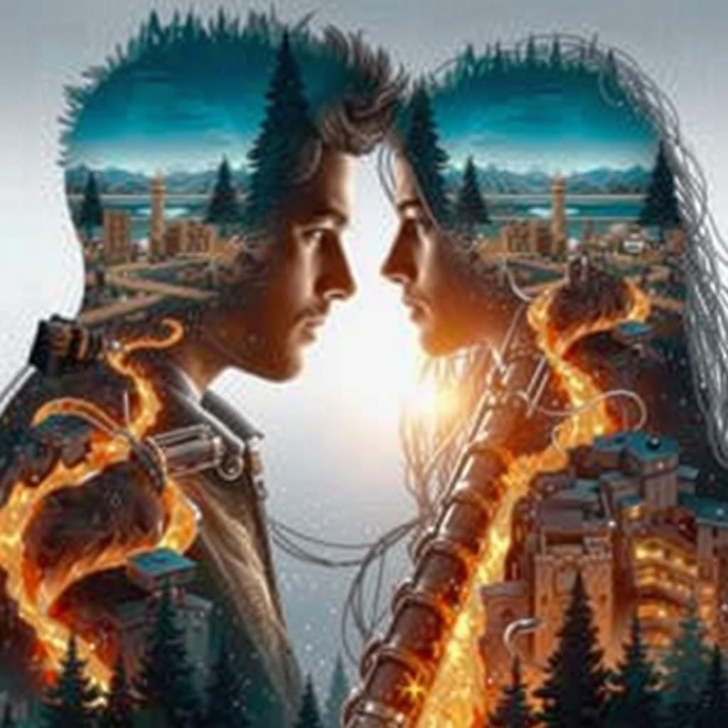 Image Generated from the Prompt "אהבה"