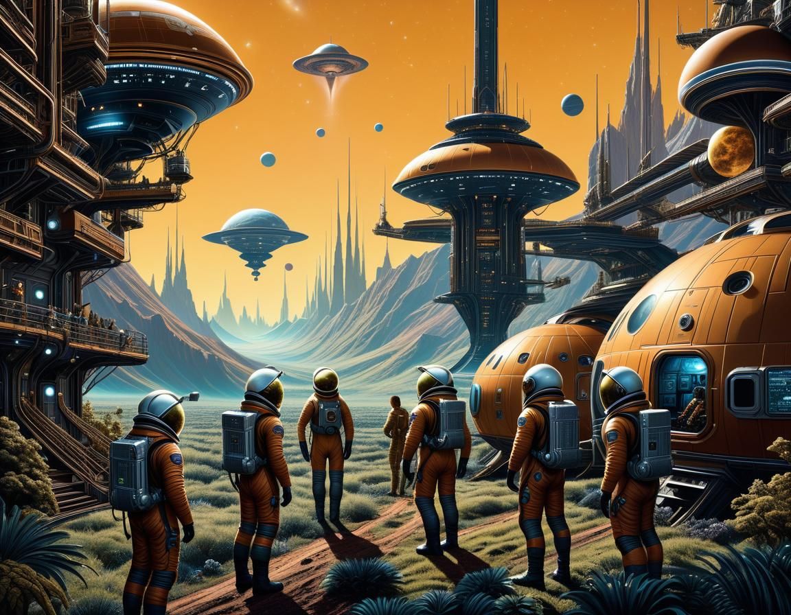 Life on a Space Station