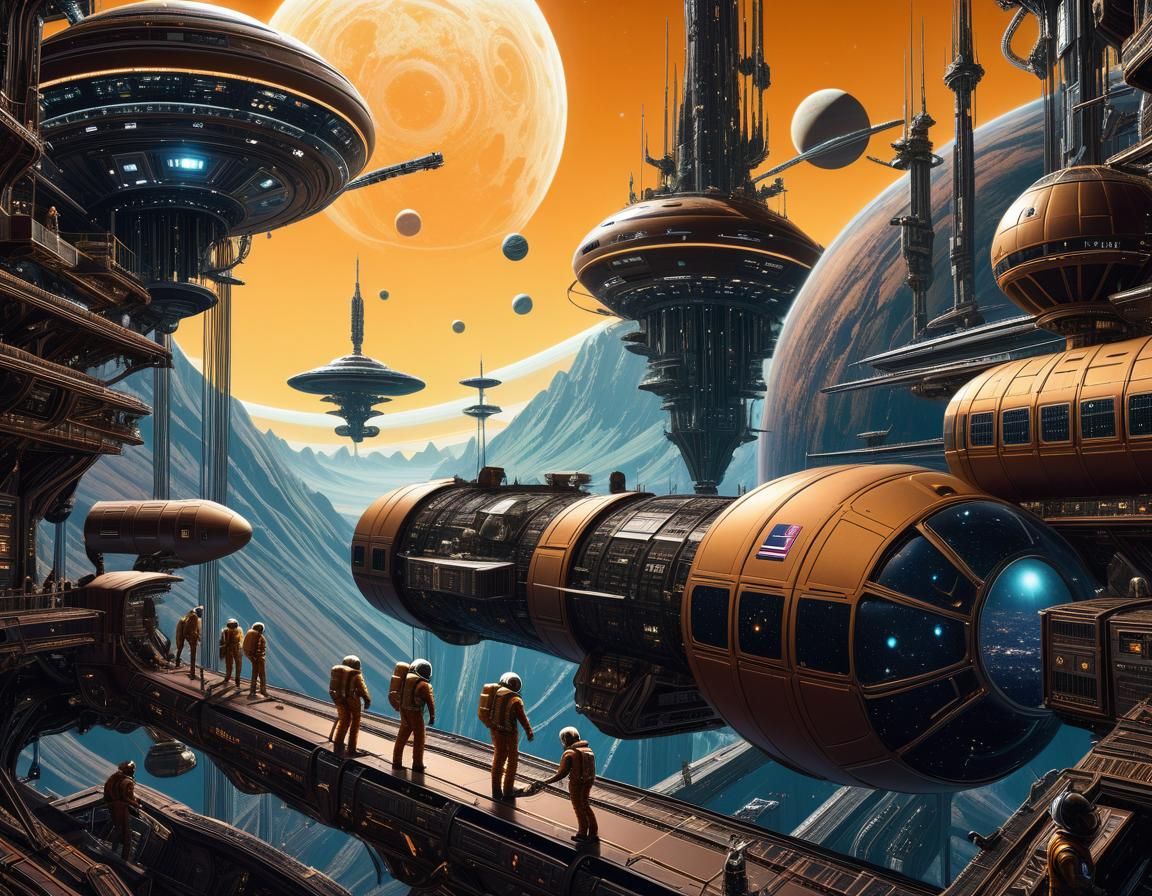 Life on a Space Station