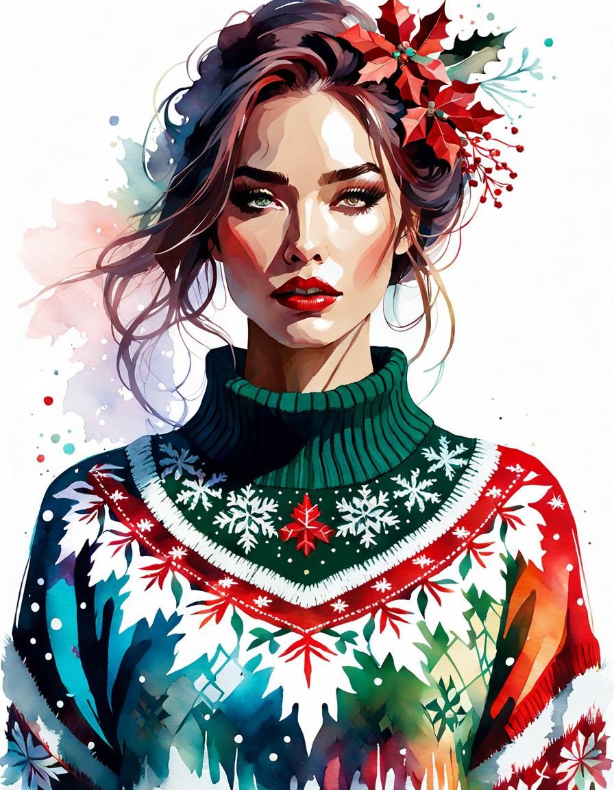 Christmas Sweater  by @carnivalnights