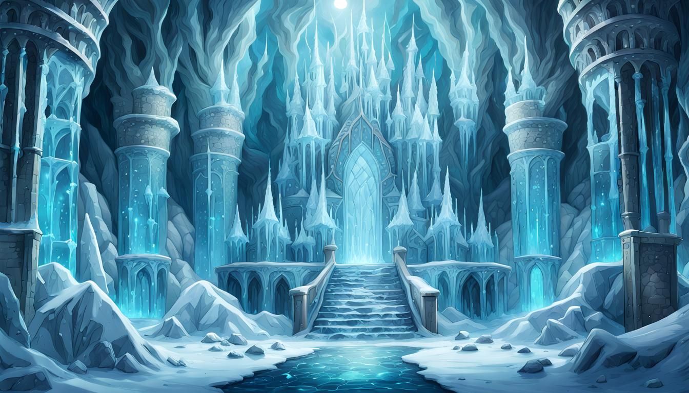 The frozen tomb  by @Lucy
