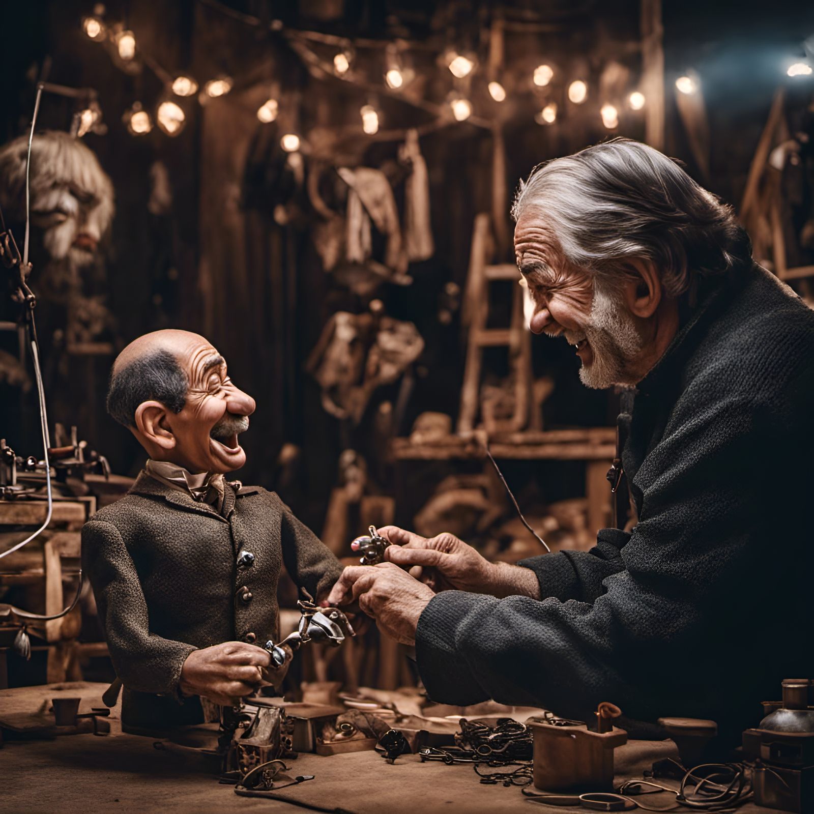 Puppet and Puppeteer - Friends for Life   by @Debb