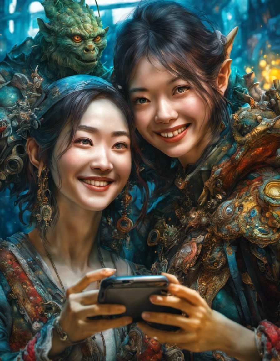 Selfies with Mythical Creatures