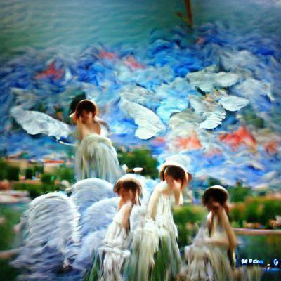 Angels fell from the sky