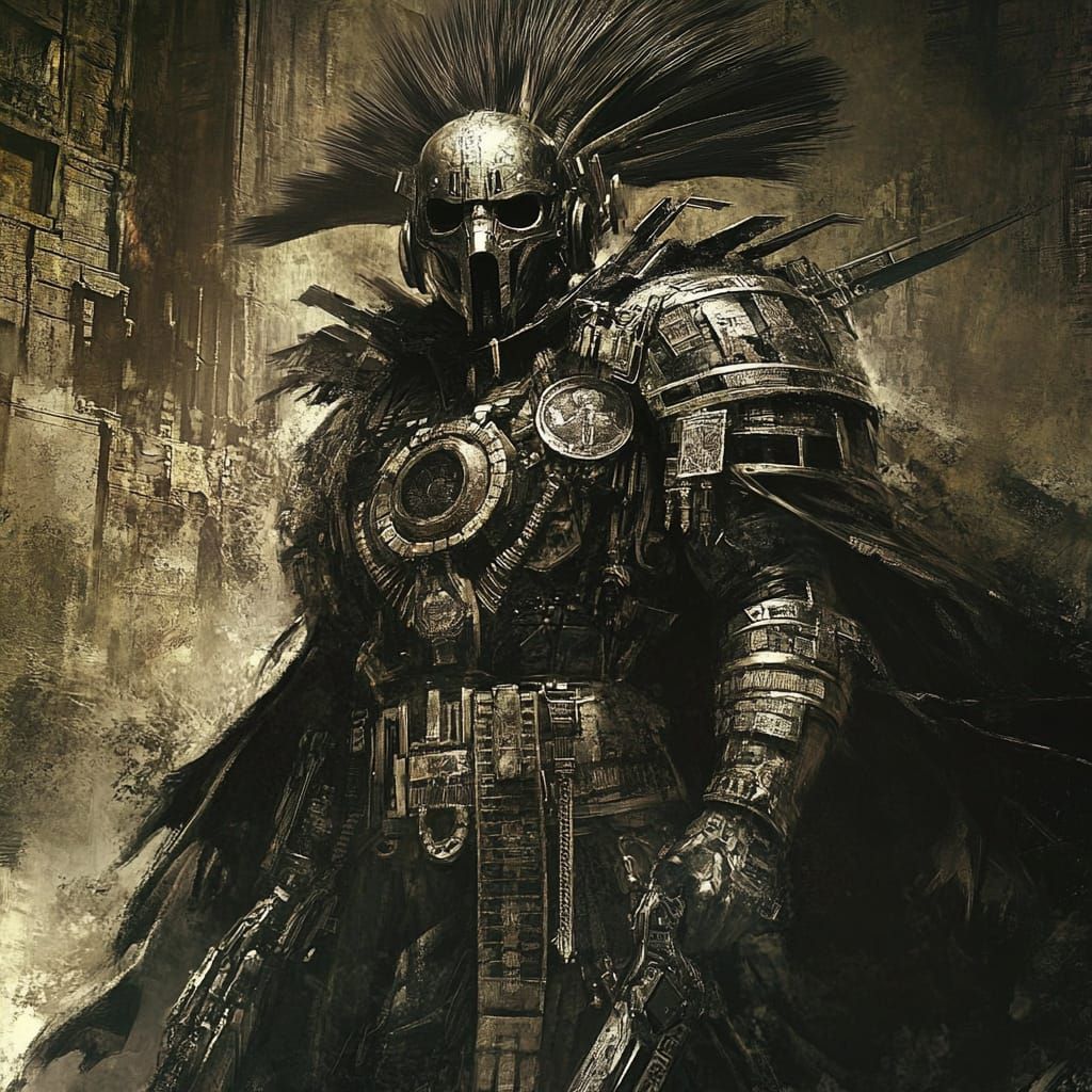 Roman/Aztec (black/black)