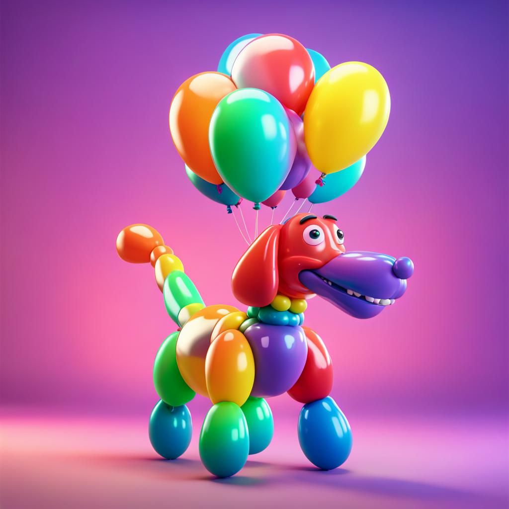 Gooberloon, the Indestructible Balloon Animal That Can't be Popped  by @Captain Bonegrim